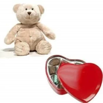 Hearty Teddy Gift