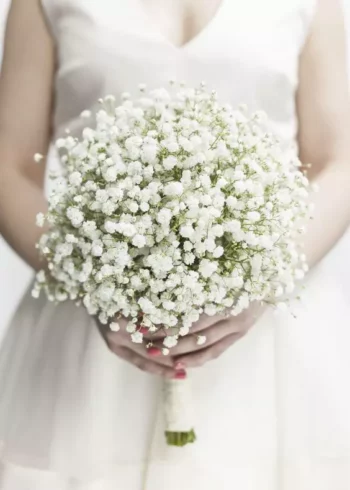 bouquet de mariée rond